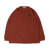 UGG EMBROIDERY LS TEE BROWN 20AW-UGTP07-BRN画像