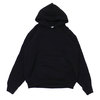 Los Angeles Apparel 14oz HEAVY FLEECE HOOD BLACK画像