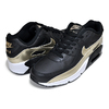 NIKE AIR MAX 90 LTR (GS) black/mtlc gold star-black CD6864-008画像