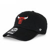 '47 Brand CHICAGO BULLS CLEAN UP STRAPBACK CAP BLACK K-RGW03GWS-BK画像