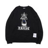 ANARC × atmos NO DEALS CREW NECK BLACK AT20-084画像