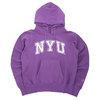 Champion MADE IN USA REVERSE WEAVE PULLOVER HOODED SWEAT SHIRT NEW YORK UNIVERSITY C5-S104-265画像