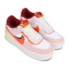 NIKE W AF1 SHADOW TEAM RED/ORANGE-ORANGE PEARL-VOLT CU8591-600画像