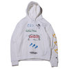 adidas Graphic Hoodie WHITE H09182画像