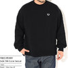 FRED PERRY Side Slit Crew Sweat F1855画像