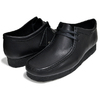 Clarks WALLABEE BLACK LEATHER 26155514画像