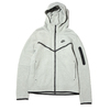 NIKE AS M NSW TCH FLC HOODIE FZ WR DK GREY HEATHER/BLACK CU4490-063画像