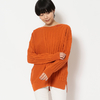 AVIREX STONE WASH RIB KNIT SWEATER 6214016-画像