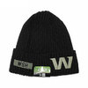 NEW ERA WASHINGTON FOOTBALL TEAM KNIT BEANIE BLACK NE60080407画像