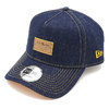 NEW ERA デニム レザーパッチ 9FORTY A-Frame DENIM 12711461画像