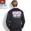 BEN DAVIS BRIDGE PRINT SWEAT CREW -BLACK- BDZ0-2010画像