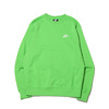 NIKE AS M NSW CLUB CRW FT MEAN GREEN/WHITE BV2667-304画像