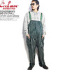 COOKMAN FISHERMAN'S BIB OVERALL -STRIPE DARK GREEN- 231-03857画像