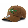 '47 Brand × Carhartt NEW YORK JETS CLEAN UP STRAPBACK CAP BROWN FLC-LANSD22DVS-BW画像