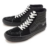 VANS SKATE SK8-HI BLACK VN0A5FCCBLK画像