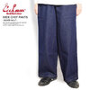 COOKMAN WIDE CHEF PANTS DENIM NAVY 231-11841画像