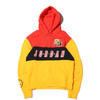 JORDAN BRAND AS M J SPRT DNA PO HOODIE CHILE RED/UNIVERSITY GOLD/BLACK/BLACK CV2744-673画像