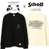 Schott × GLAD HAND BILLHEAD STANDARD CREW LS T-SHIRT 71821104画像