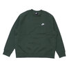 NIKE NSW Club Crew Sweat GALACTIC JADE GREEN BV2662-370画像