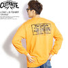 CUTRATE LOGO L/S TSHIRT -ORANGE- CR-21SS006画像