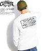 CUTRATE LOGO L/S TSHIRT -WHITE- CR-21SS006画像