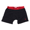 POLO RALPH LAUREN RM3-P309 KNIT BOXER BLACK RED画像