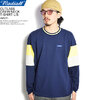 RADIALL CUTLASS - CREW NECK T-SHIRT L/S -NAVY- RAD-21SS-CUT009画像