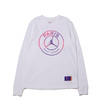 JORDAN BRAND AS M J PSG LS TEE WHITE CZ0794-100画像