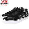 VANS Sk8-Mid Black/True White New Varsity VN0A3WM34WW画像