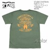 STUDIO D'ARTISAN USAコットン プリントTシャツ "OVERALLS" 8029B画像