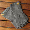 vibram FiveFingers Barefoot Socks GREY 20A1002画像