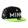 NEW ERA MINNESOTA TIMBERWOLVES CITY EDITION 9FIFTY SNAPBACK CAP NAVY LIME BJ60102632画像