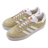 adidas GAZELLE W SAVANNA/FTWR WHITE/GLORY RED EF6507画像