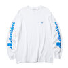 Liberaiders LOGO L/S TEE -WHITE- 735022101画像