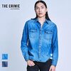 CRIMIE DENIM SHIRT CR1-02A1-SL03画像