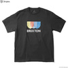 Brixton ALTON STRIPE S/S STANDARD TEE (BLACK) 16429画像