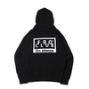 atmos ON × FRO CLUB × atmos HOODIE BLACK NES-001画像