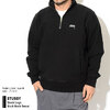 STUSSY Stock Logo Mock Neck Sweat 118418/118365画像