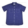 SUGAR CANE FICTION ROMANCE TRUMP STRIPE SHORTSLEEVE SHIRT SC38702画像