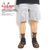 COOKMAN CHEF PANTS SHORT SEERSUCKER STRIPE -NAVY- 231-11915画像