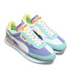 PUMA FUTURE RIDER SLASH CB Puma White-Hazy Blue-Yellow Pear 382353-02画像