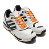 adidas ZX 6000 AZX CRYSTAL WHITE/CORE BLACK/BAHIA ORANGE FZ0345画像