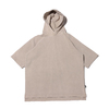 atmos CHEMICAL WASH HALF SLEEVE HOODIE BEIGE MAT21-S033画像