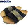 BIRKENSTOCK KYOTO SUEDE LEATHER/BIRKO-FLOR Midnight/Camo Green 1019737画像