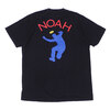 Noah × UNION 21SS BIG LOGO LOCK UP TEE BLACK画像