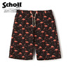 Schott FLAMINGO HAWAIIAN SHORTS 3116028画像