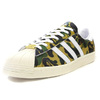 adidas SUPERSTAR 80S BAPE "A BATHING APE?" GREEN CAMO/WHITE/OFF WHITE GZ8981画像