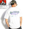 BEN DAVIS OVAL LOGO TEE -WHITE- C-1580009画像