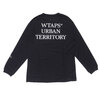 WTAPS 21SS URBAN TERRITORY LS TEE BLACK 211ATDT-LT02S画像