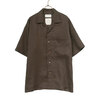 MARKAWARE OPEN COLLAR SHIRT - HEMP SHIRTING - A21B-05SH01B画像